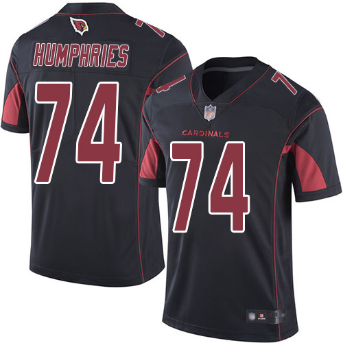 Arizona Cardinals Limited Black Men D.J. Humphries Jersey NFL Football #74 Rush Vapor Untouchable->women nfl jersey->Women Jersey